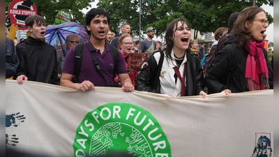 Angesichts des sogenannten globalen Klimastreiks gehen die Teilnehmer von Fridays for Future am Freitag in vielen Städten Bayerns für mehr Klimaschutz auf die Straße. (Archivfoto) (Foto: Marcus Brandt/dpa)