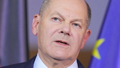 Scholz will Vertrauensfrage stellen. (Foto: Michael Kappeler/dpa)