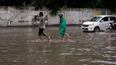 In Pakiston sind nach Monsunregenfällen bislang mehr als 200 Menschen gestorben. (Archivbild) (Foto: K.M. Chaudary/AP/dpa)