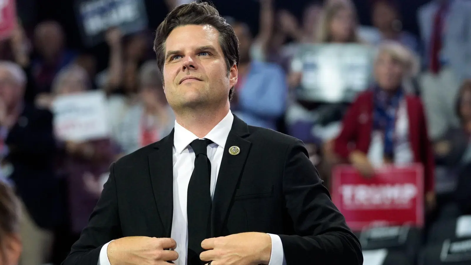 Matt Gaetz gilt als einer der radikalsten Abgeordneten im Kongress. (Archivbild) (Foto: Evan Vucci/AP/dpa)