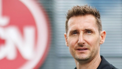 Miroslav Klose ist der neue Cheftrainer des 1. FC Nürnberg. (Foto: Daniel Karmann/dpa)