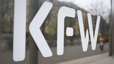 Krise abgehakt: Fördervolumen der KfW geht zurück (Foto Archiv) (Foto: Arne Dedert/dpa)