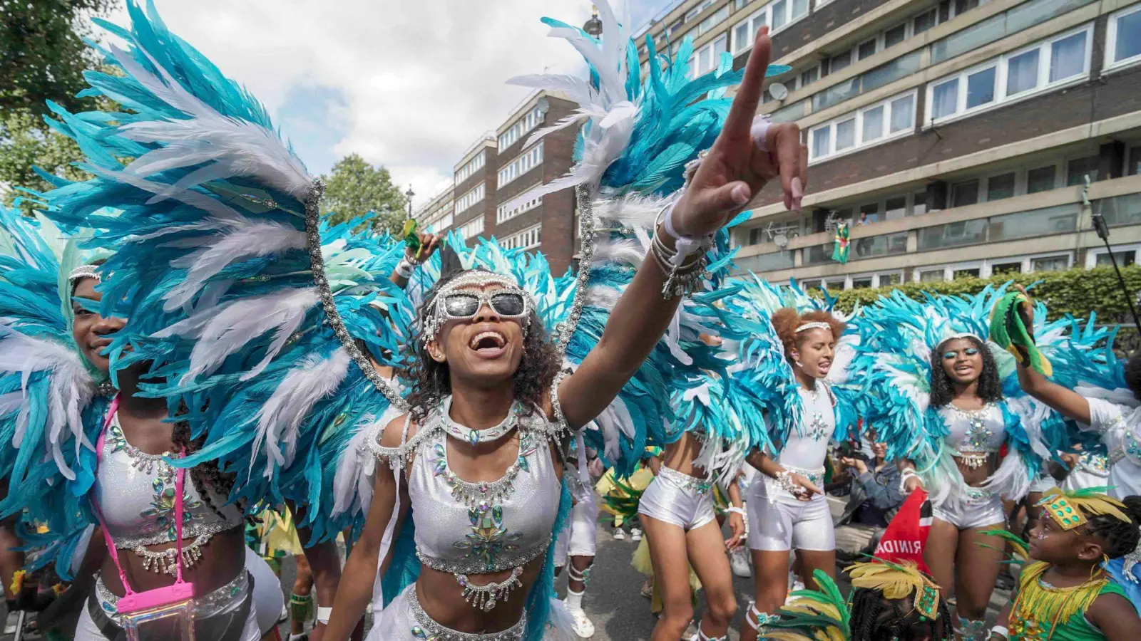 Notting Hill Carnival in London (Foto: Jeff Moore/PA/AP/dpa)