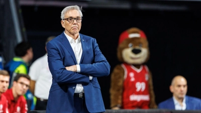 Trainer Gordon Herbert gewinnt mit Bayern auch das zweite BBL-Heimspiel. (Foto: Matthias Balk/dpa)