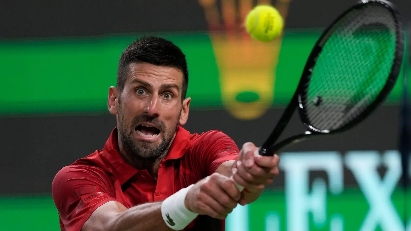 Novak Djokovic ist bei den ATP Finals wegen einer Verletzung nicht dabei. (Foto: Andy Wong/AP/dpa)