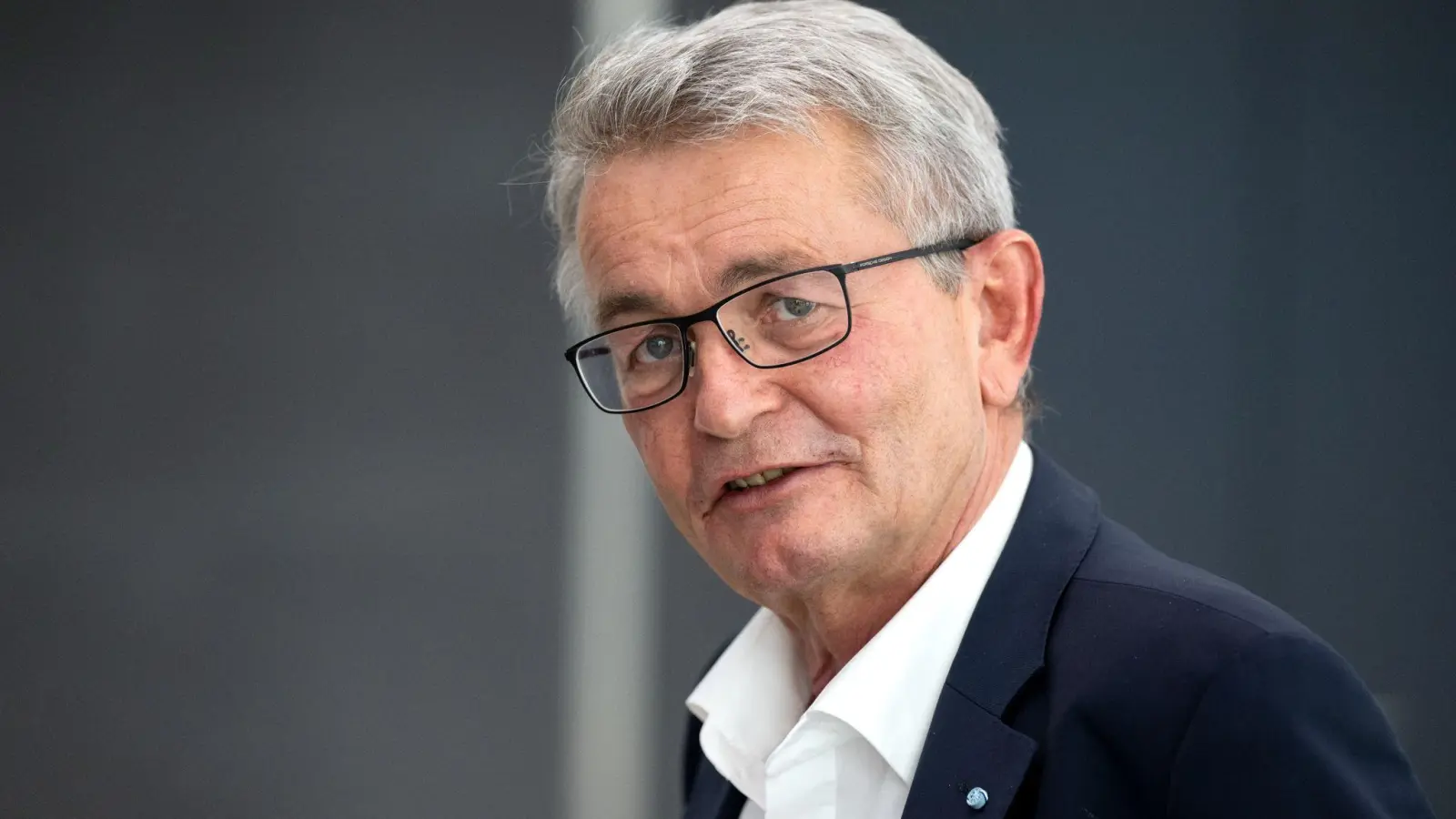 Bertram Brossardt nach einer gemeinsamen Sitzung der Präsidien der vbw und der CSU in München. (Foto: Sven Hoppe/dpa/Archivbild)