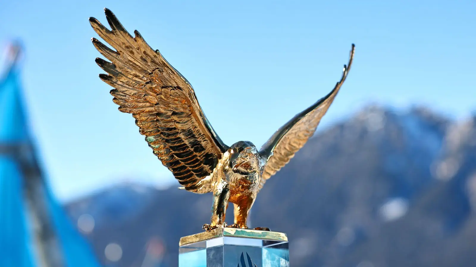 Wer holt sich den goldenen Adler? Österreich ist klar favorisiert. (Foto: Daniel Karmann/dpa)