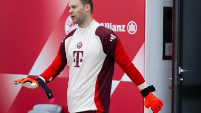 Manuel Neuer musste angeblich das Training abbrechen. (Foto: Sven Hoppe/dpa)