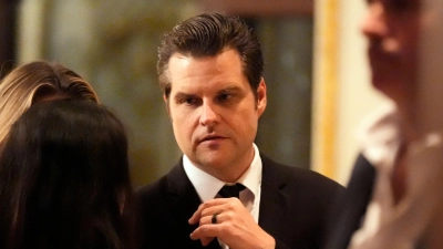 Trump wollte ihn zum US-Justizminister machen: Matt Gaetz. (Archivbild) (Foto: Alex Brandon/AP/dpa)