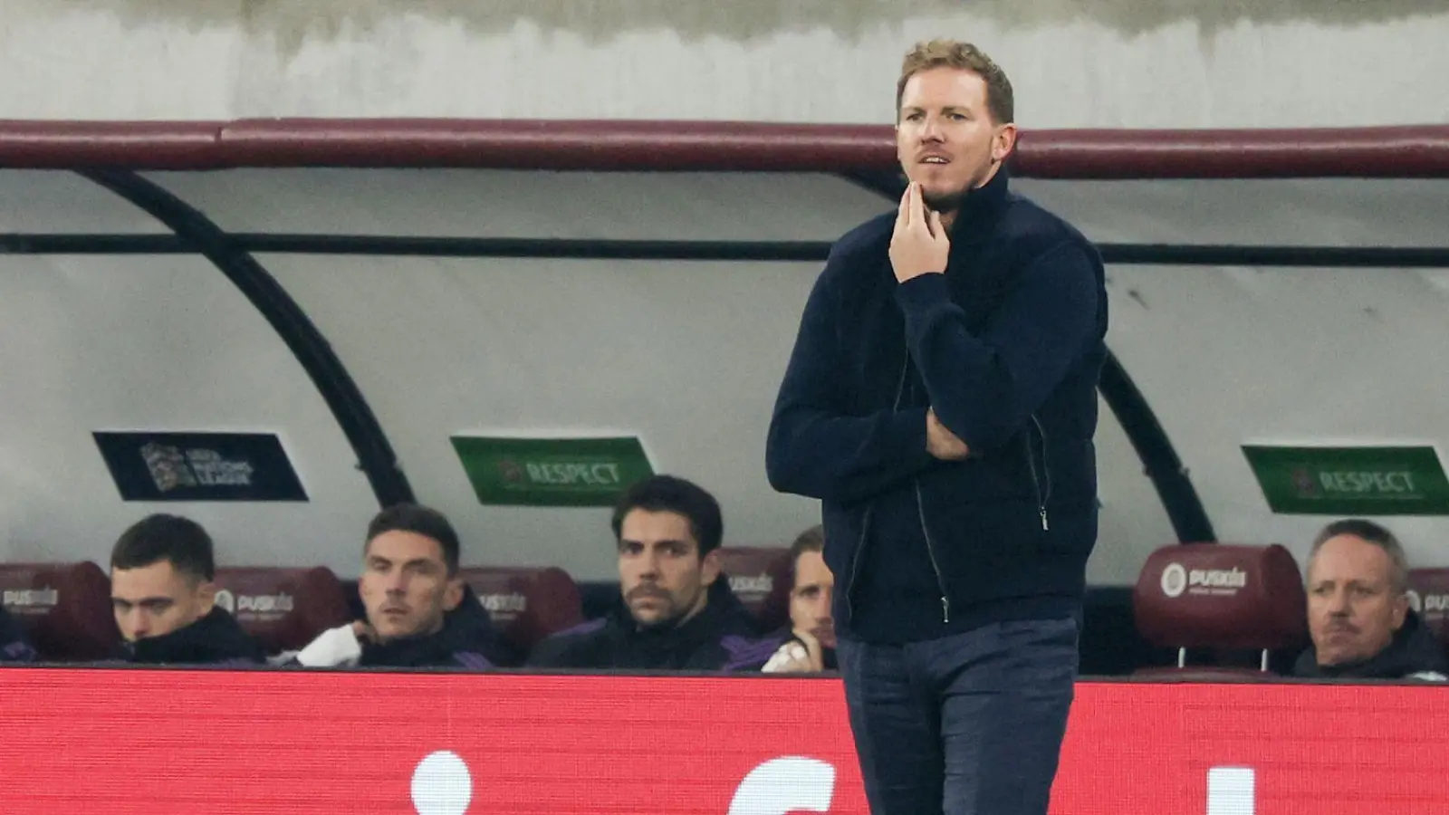 Jetzt weiß Julian Nagelsmann, wer der nächste Gegner der Nationalmannschaft ist.  (Foto: Christian Charisius/dpa)