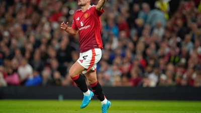 United- statt Bayern-Trikot: Matthijs de Ligt. (Foto: Dave Thompson/AP)