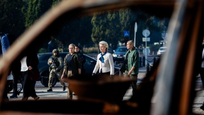 Von der Leyen will das Veto Ungarns umgehen. (Foto: Christoph Soeder/dpa-ENR-Pool/dpa)