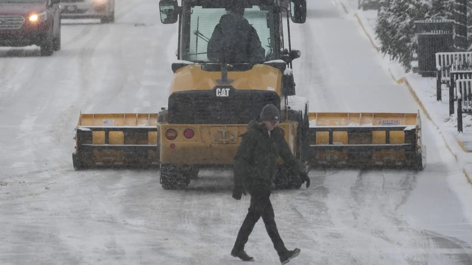 Für rund 60 Millionen Menschen galten Unwetterwarnungen. (Foto: Joshua A. Bickel/AP/dpa)