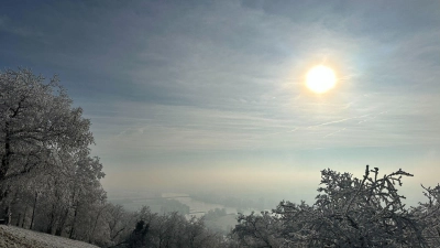 Strahlende Sonne gab es in vielen Teilen Bayerns am Neujahrstag. (Foto: Ute Wessels/dpa)