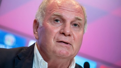 Bayern Münchens Ehrenpräsident Uli Hoeneß. (Foto: Sven Hoppe/dpa/Archivbild)