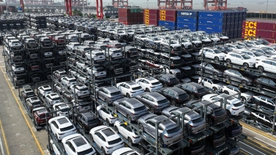 Die EU fürchtet, dass die hochsubventionierten E-Autos aus China den Markt in Europa verzerren. (Archivbild) (Foto: XinHua/dpa)