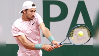 Tennisprofi Henri Squire gab in China sein Debüt im Davis Cup. (Foto: Frank Molter/dpa)