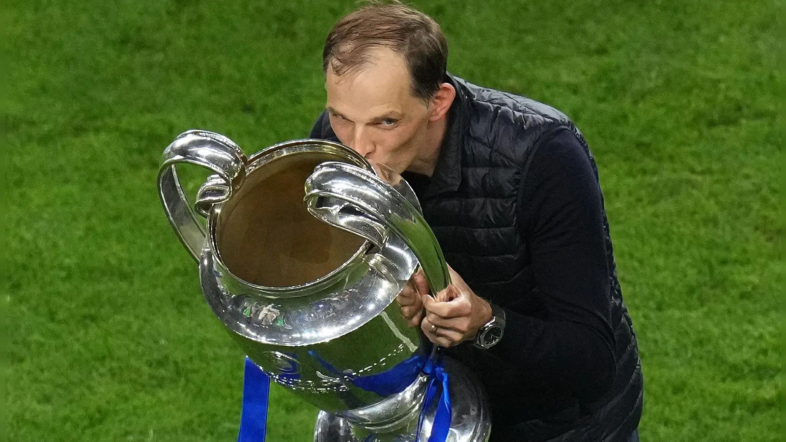 Seinen größten Erfolg als Vereinscoach feierte Thomas Tuchel mit einem englischen Verein. (Foto: Adam Davy/Press Association/dpa)