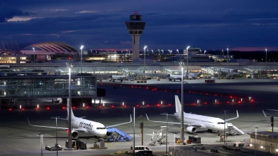 Auch im Winter bleibt der Flugplan für Deutschland dünn.  (Foto: Karl-Josef Hildenbrand/dpa)