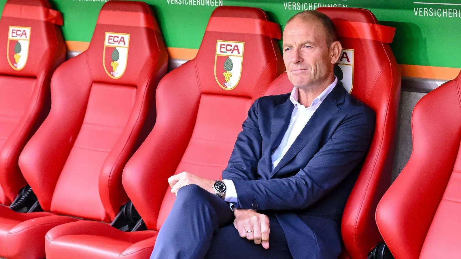 Nutzt die Länderspielpause für ein Testspiel: Augsburgs Trainer Jess Thorup. (Foto: Harry Langer/dpa)