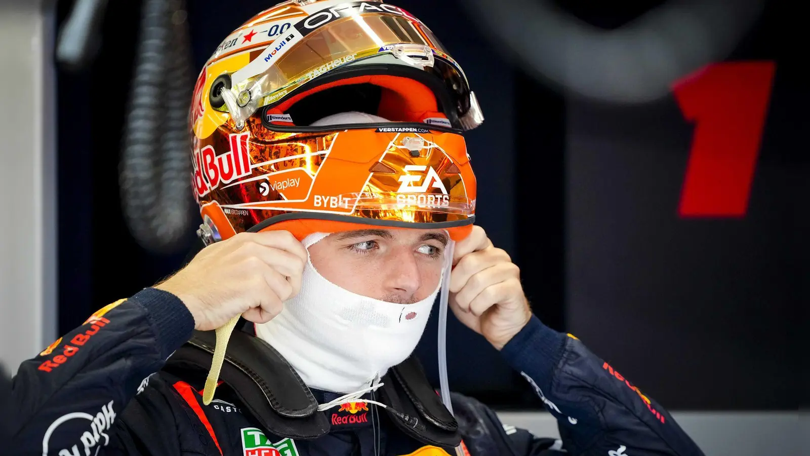 War in Ungarn sehr gereizt: Weltmeister Max Verstappen. (Foto: Sander Koning/ANP/dpa)