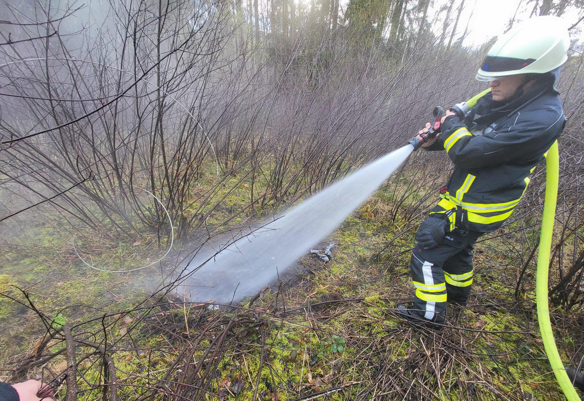 Eine Folge Des Gewitters: Waldbrand Bei Emskirchen | FLZ.de