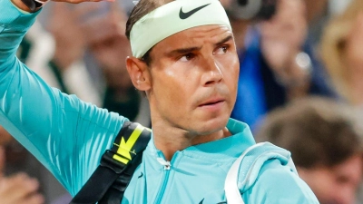 Tennisstar Rafael Nadal lässt die Rasensaison sausen. (Foto: Frank Molter/dpa)