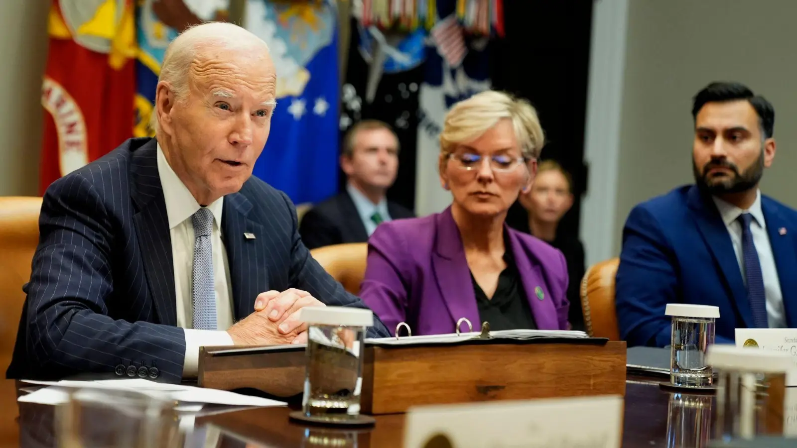 Präsident Joe Biden spricht nach Hurrikan „Milton“ von Schäden in Milliardenhöhe. (Foto: Manuel Balce Ceneta/AP/dpa)