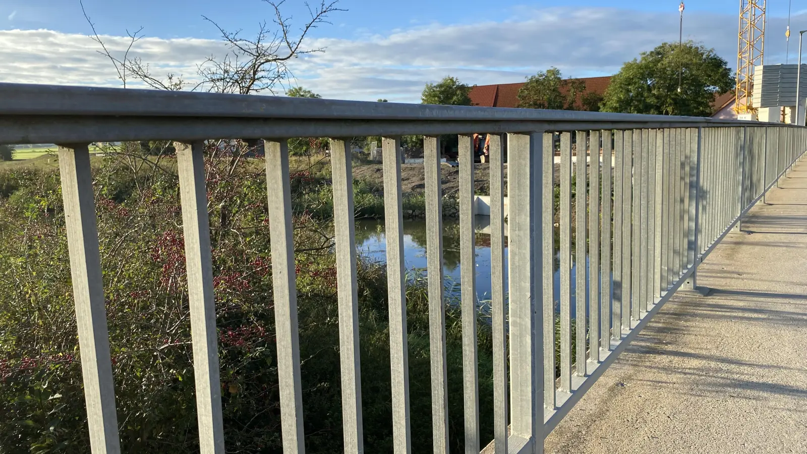 Die meisten Brücken in Westmittelfranken sind aktuell in einem guten Zustand. Unser Bild zeigt eine Brücke in Stegbruck, einem Stadtteil von Herrieden. (Foto: Johanna Kästel)