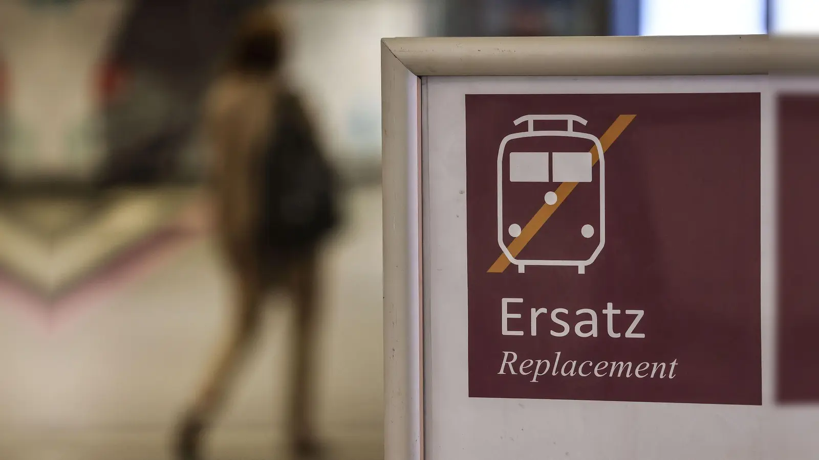 Die Züge zwischen Steinach und Rothenburg werden für drei Tage durch Busse ersetzt. (Foto: Oliver Berg/dpa)