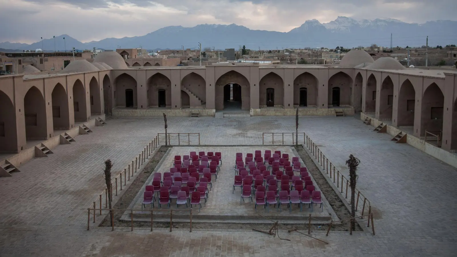 In einer Karawanserei wie dieser war Parastu Ahmadi aufgetreten. (Symbolbild) (Foto: Arne Bänsch/dpa)