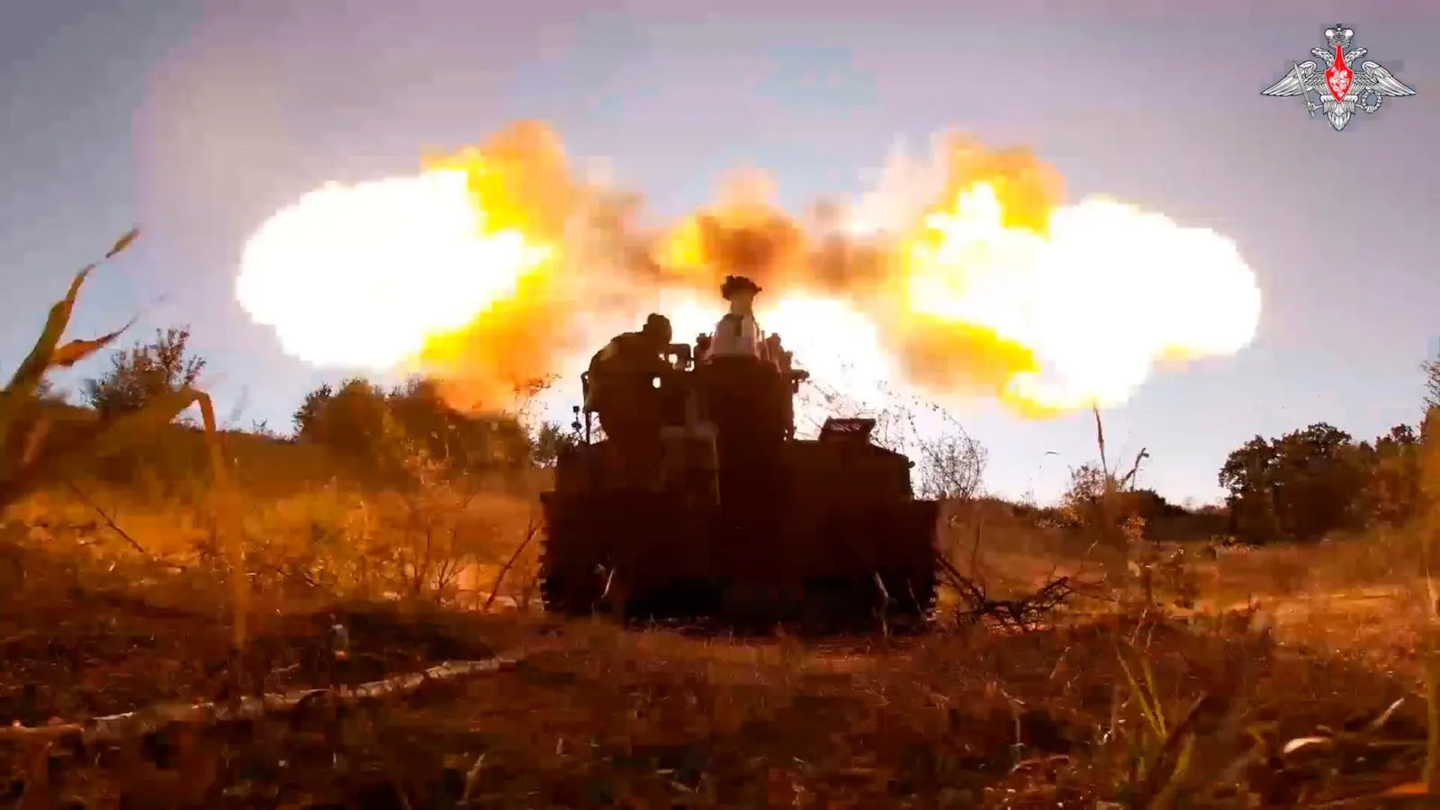 Im August begannen ukrainische Truppen einen Vorstoß ins russische Gebiet Kursk. Die Kämpfe dauern bis heute an. (Foto: -/Russian Defense Ministry Press Service/dpa)