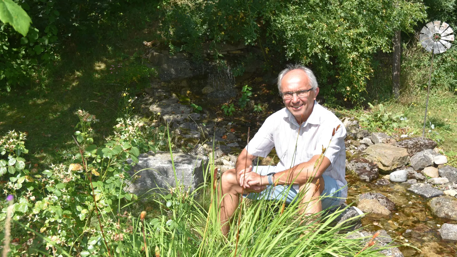 Harald Trabert war damals der Vorsitzende des Arbeitskreises Umwelt der Evangelischen Landjugend im Kreisverband Uffenheim. „Der AKU prägt mich bis heute“, sagt er. (Foto: Anita Dlugoß)