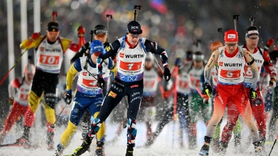 Am Wochenende startet die neue Biathlon-Saison. (Foto: Hendrik Schmidt/dpa)