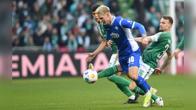 Neuer Stürmer für Eintracht Braunschweig: Sebastian Polter spielte zuletzt für Darmstadt 98. (Foto: Carmen Jaspersen/dpa)