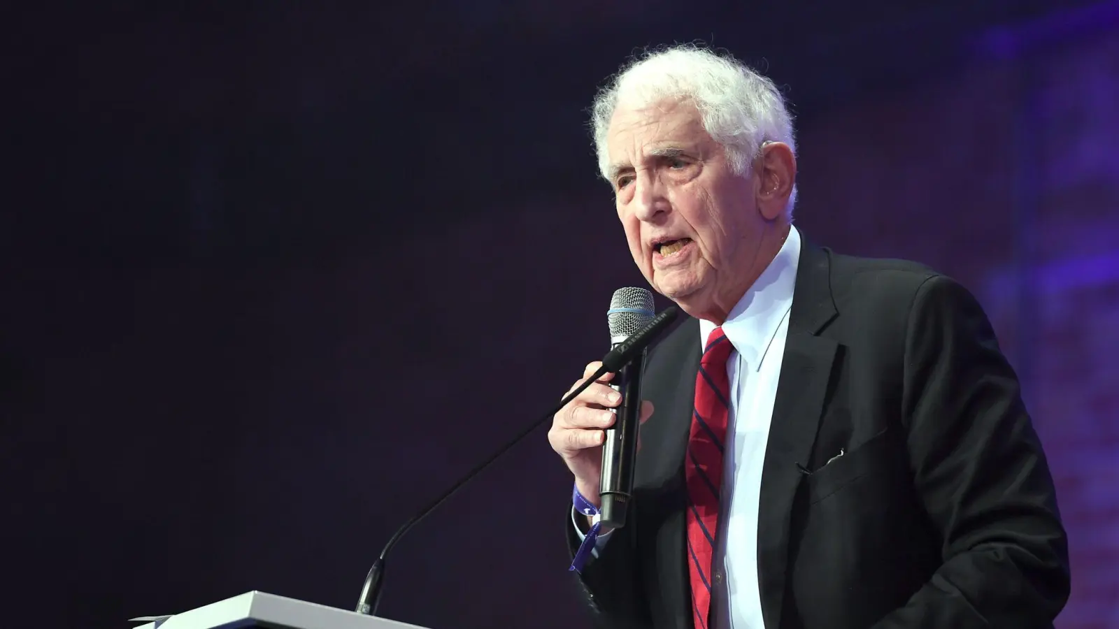 Daniel Ellsberg auf einer Aufnahme aus dem Jahr 2019. (Foto: Britta Pedersen/dpa)