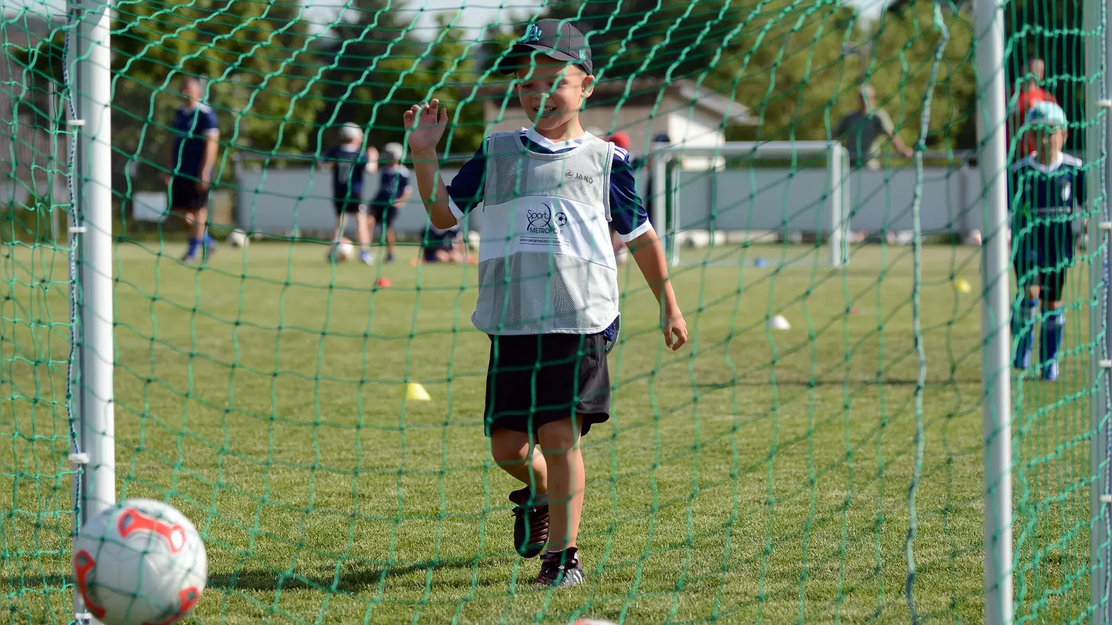 Die jüngsten unter den Fußballern spielen bald nur noch auf Minitore. (Foto: Alexander Keck)